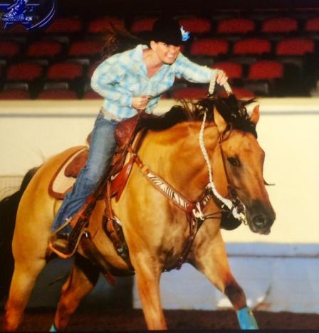 Barreras Josey Wood placing in the 1D  at the 2015 Oklahoma City Shoot Out